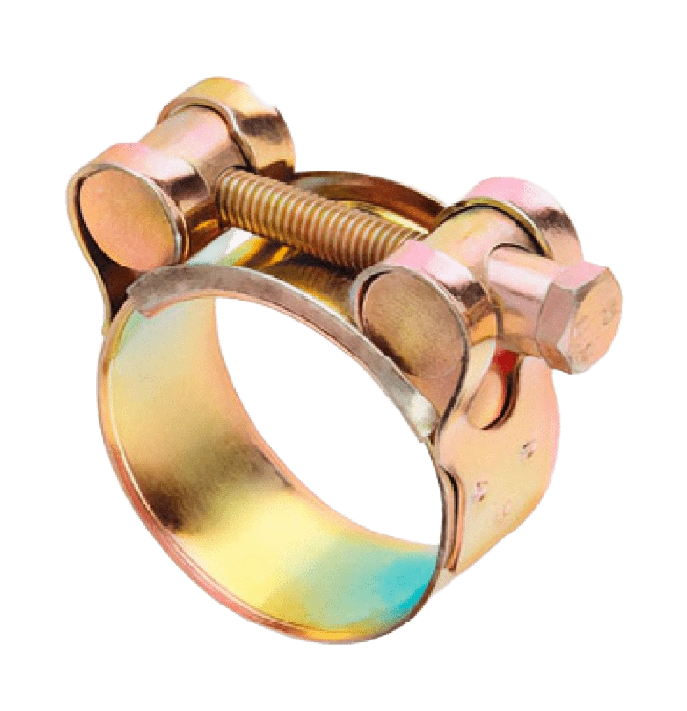 Abrazadera alta presión cincada