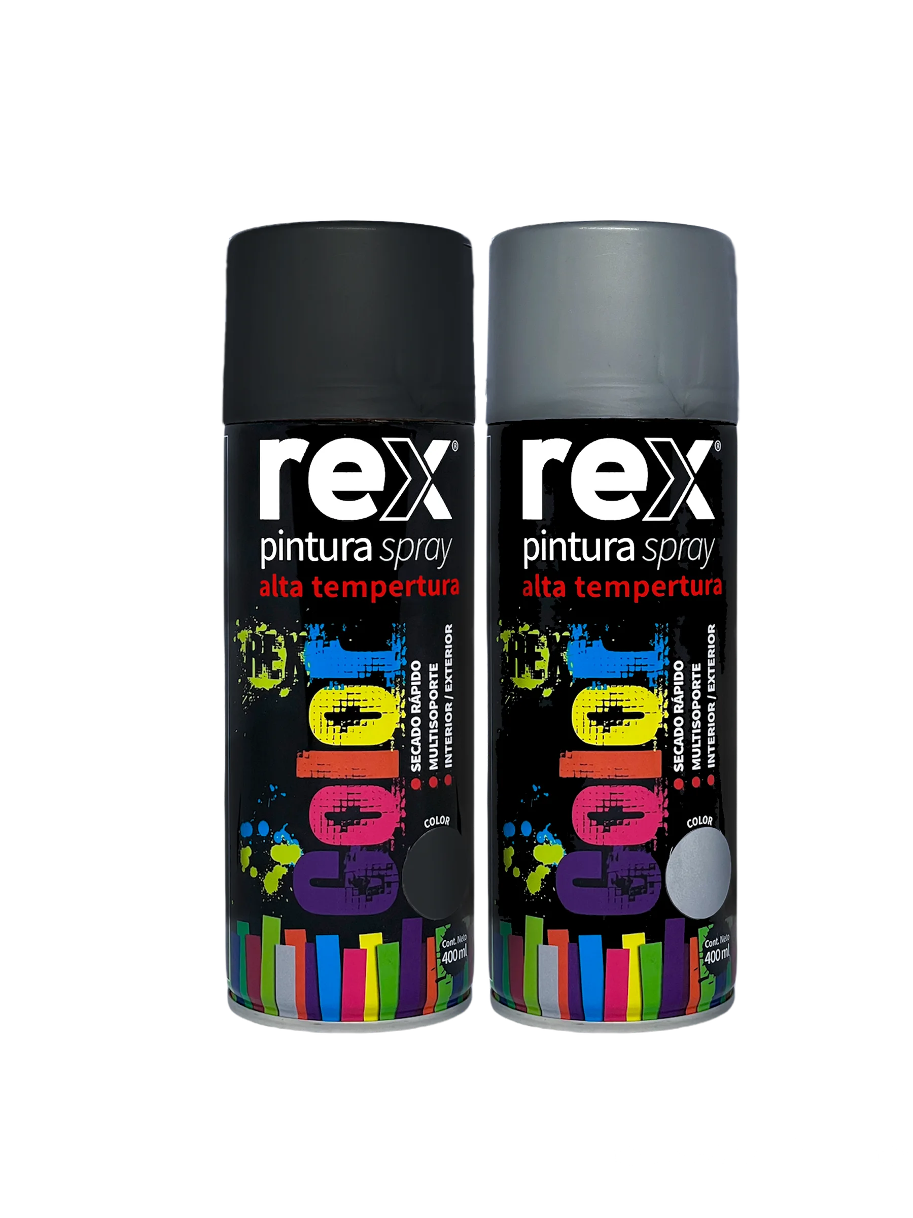 Pintura spray uso alta temperatura