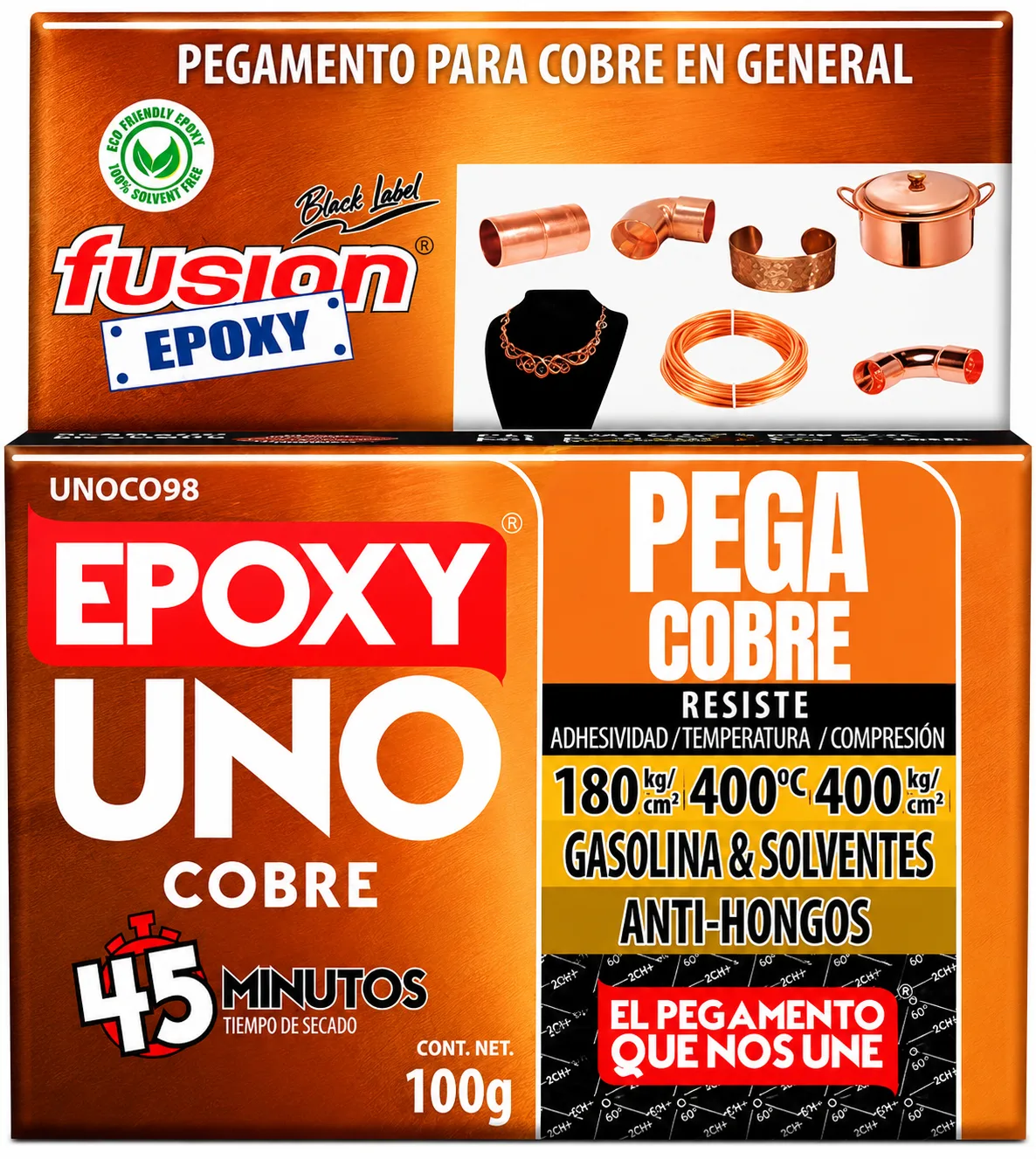 Epoxy Uno Cobre – 100grs