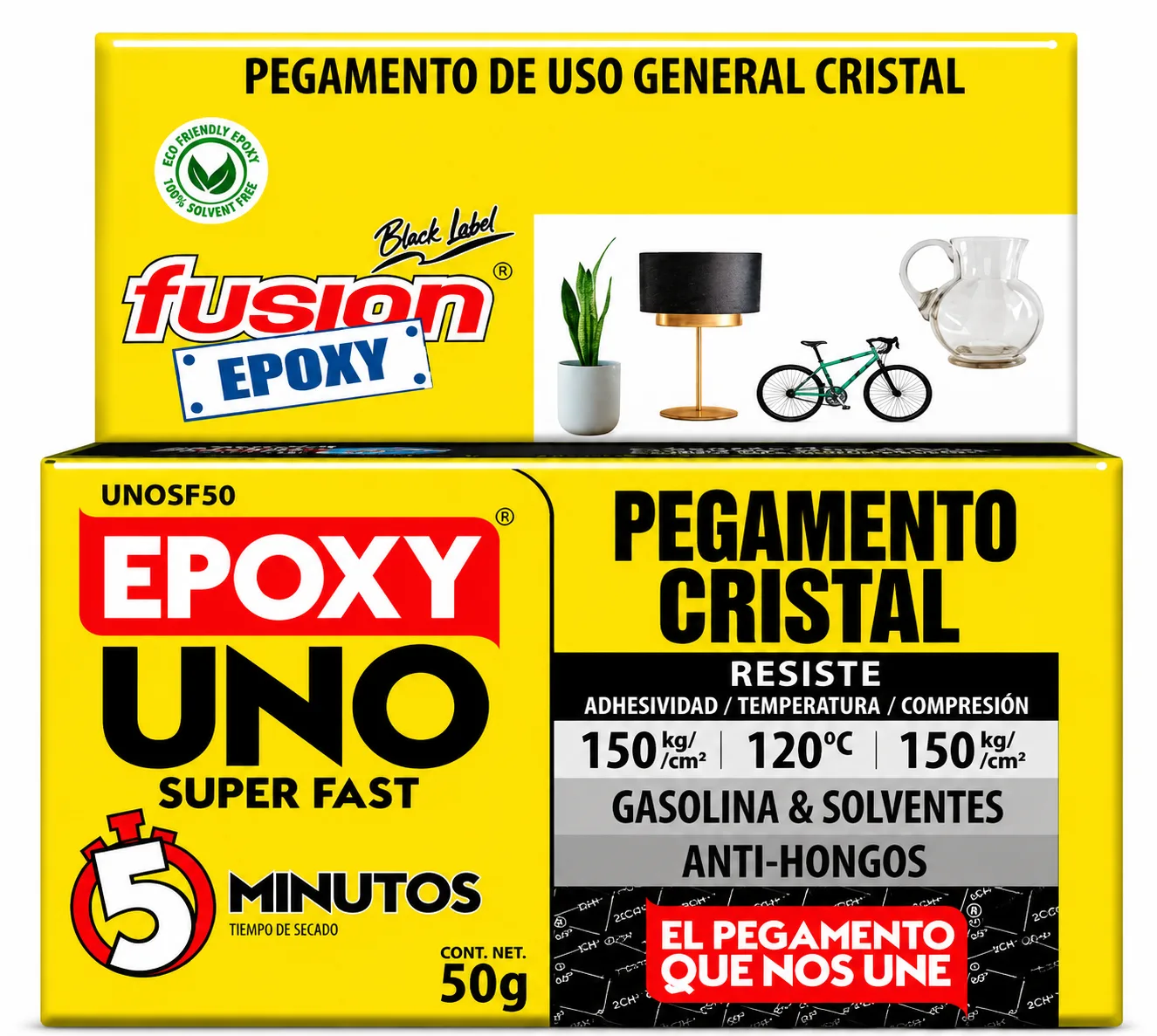 Epoxy Uno Super Fast 5 minutos – 50grs
