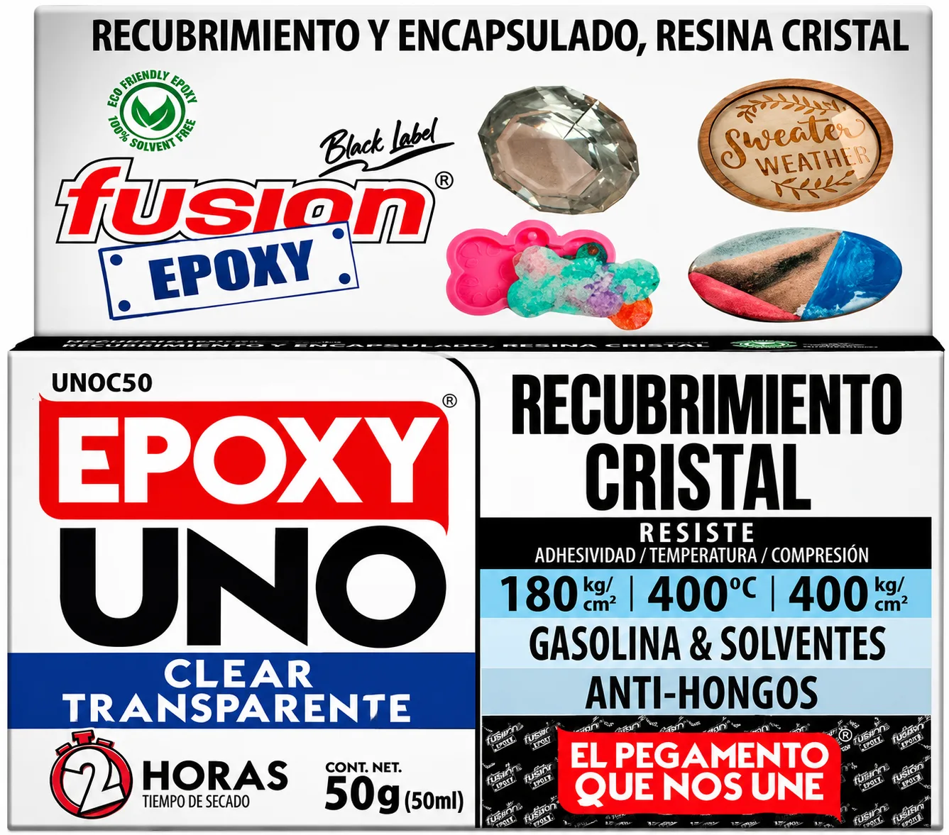 Epoxy Uno Uso General Clear – 50grs