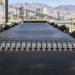 Grapas metálicas para correas transportadoras en minería